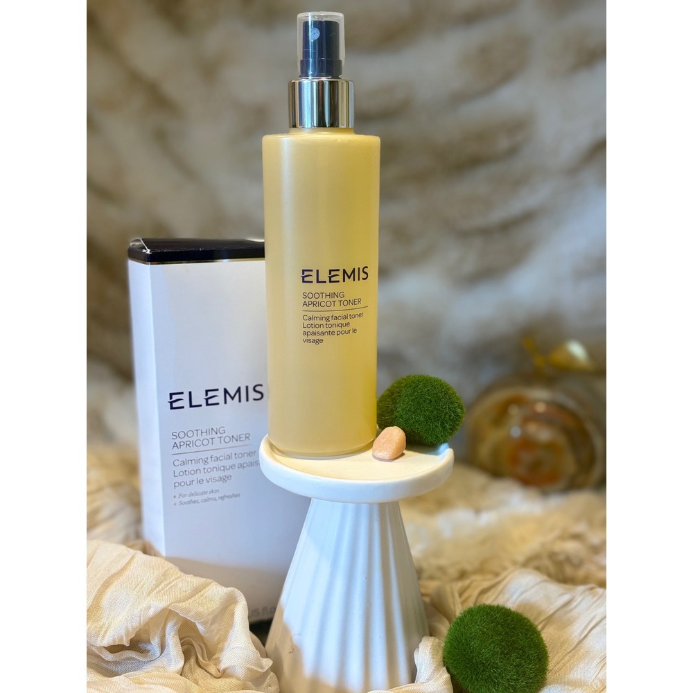 Elemis Soothing Apricot Toner 200ml 6.7 fl oz Calming Facial Toner New in Box